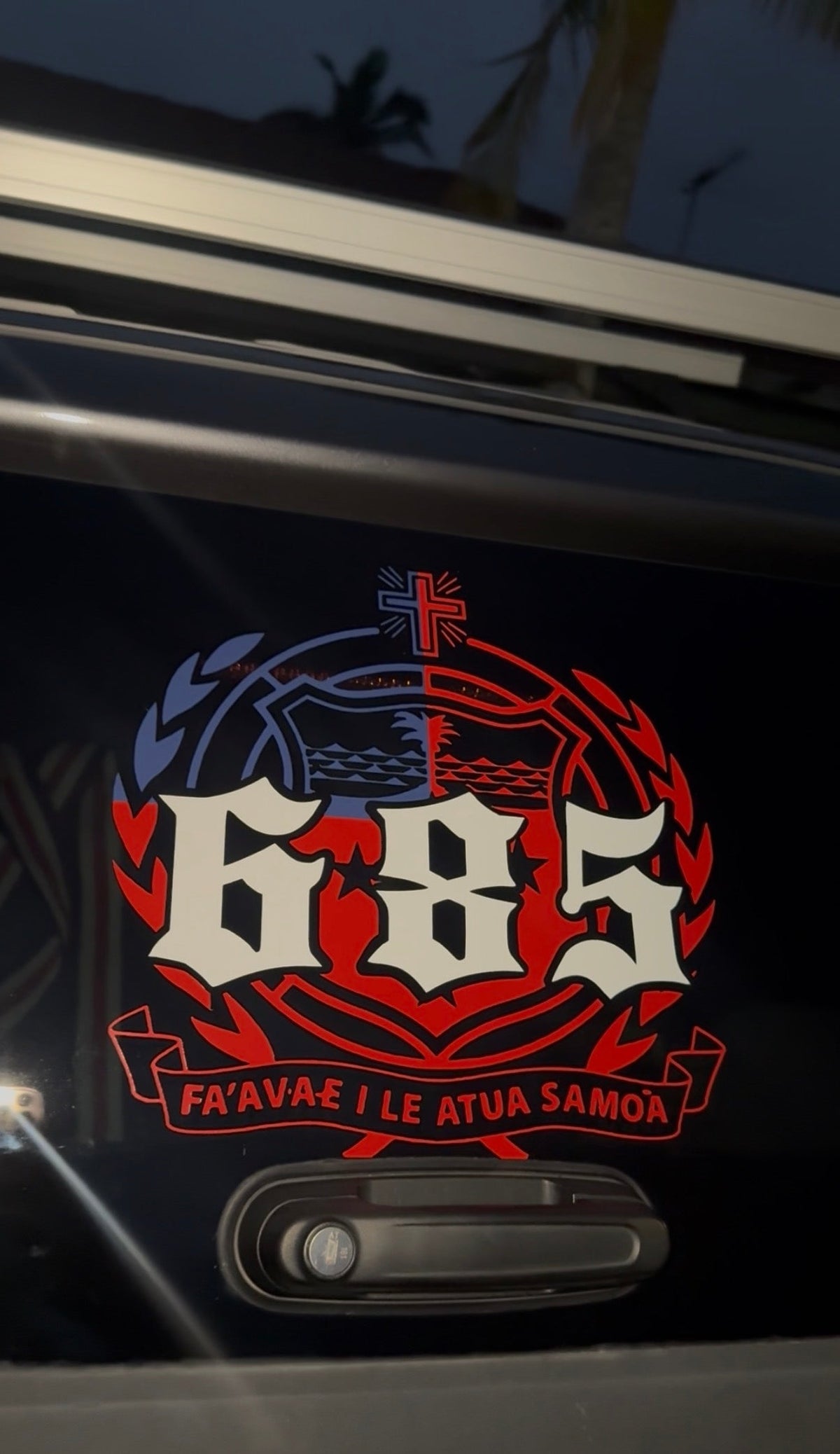 Samoa shield x 685